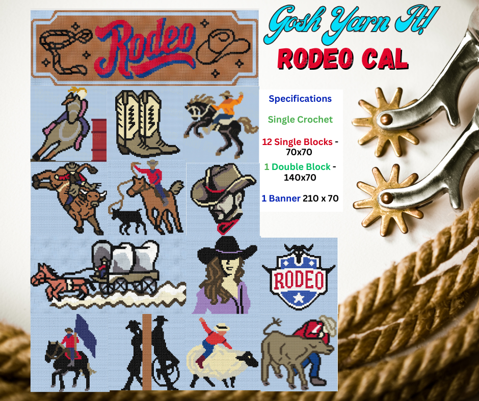 RODEO BUNDLE - SC Blocks 70x70 Banner 210x70