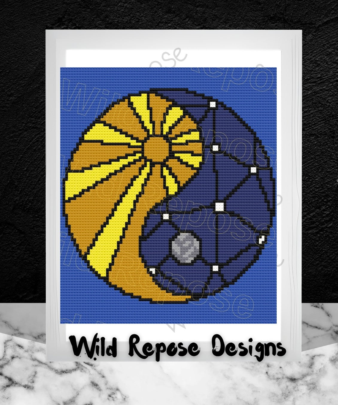 Yin Yang Sun Moon Crochet Pattern C2C 80 X 95