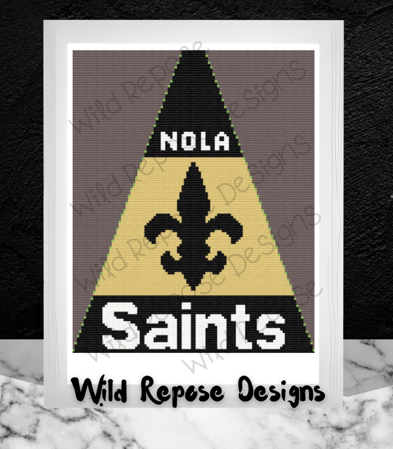New Orleans Saints NFL Tree Skirt Panel 104 x 130