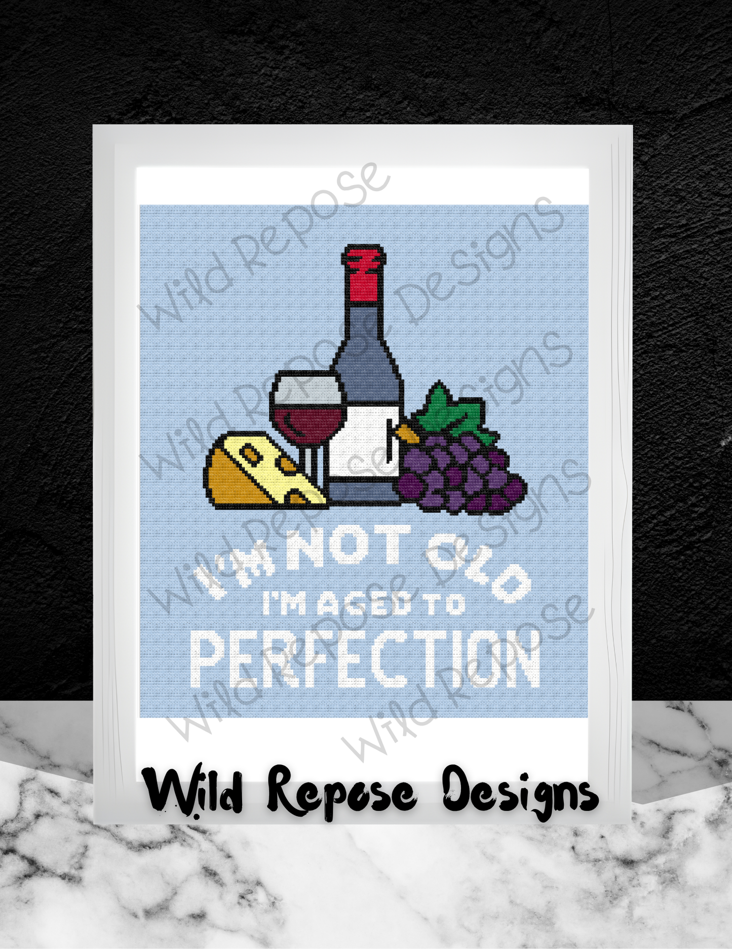 Aged to Perfection Crochet Pattern 150 x 180