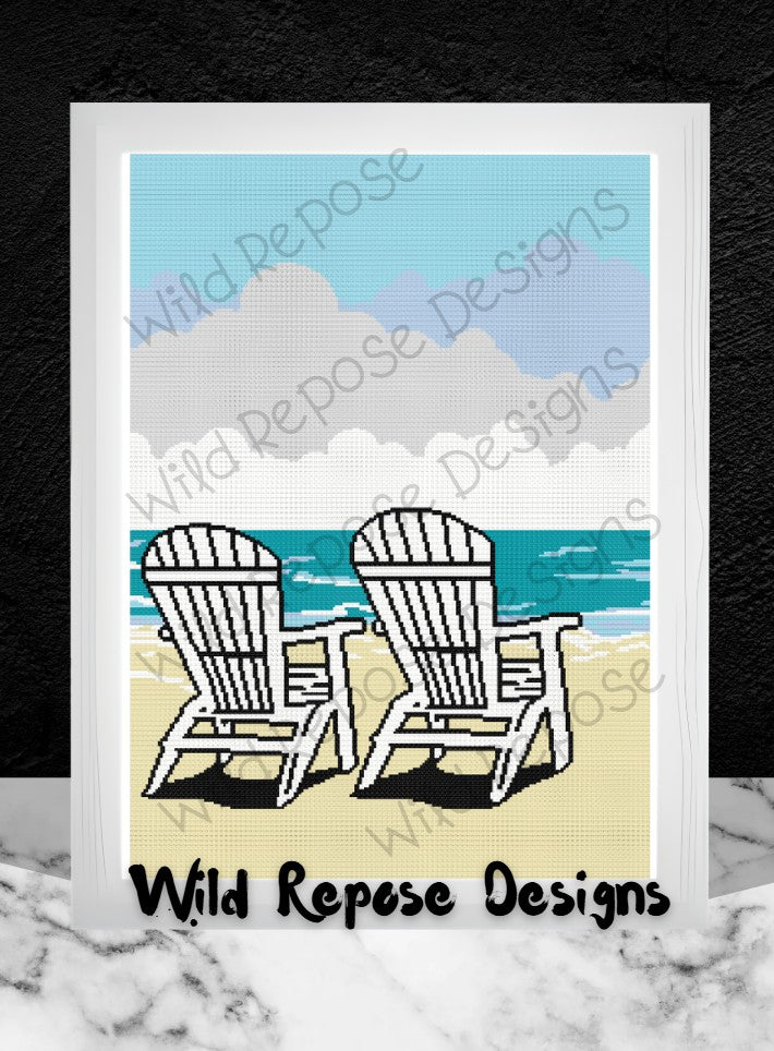 Adirondack on Beach Crochet Pattern 216x300