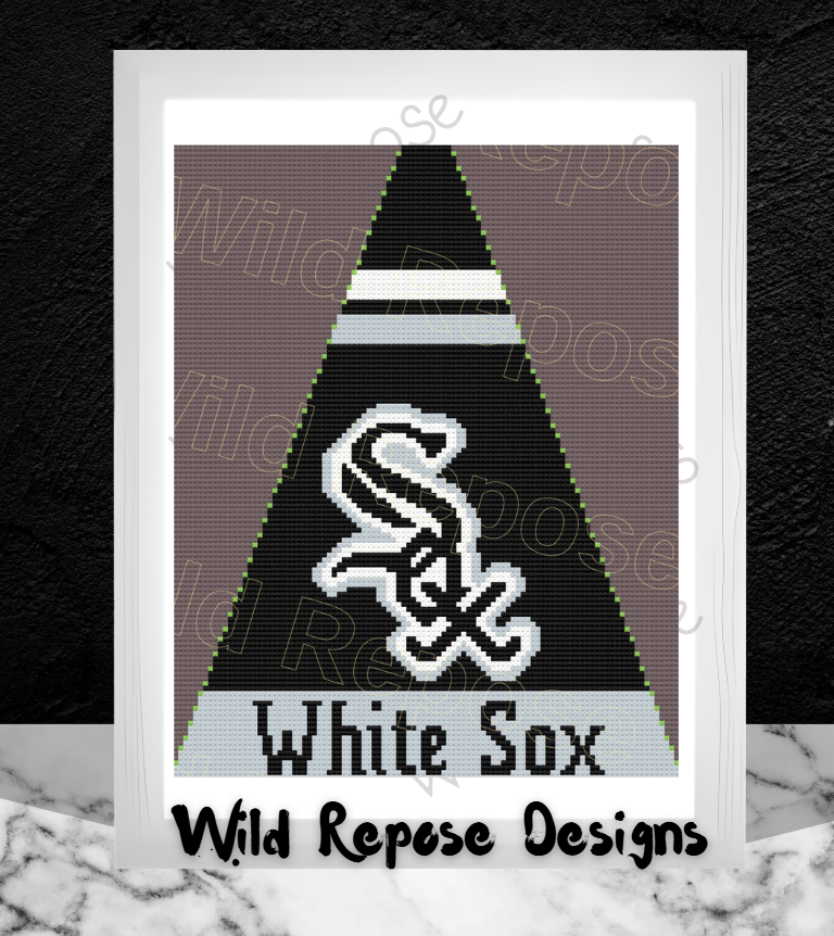 White Sox MLB Tree Skirt Panel 104 x 130