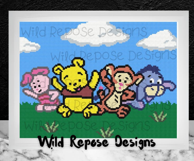 Yellow Bear and Friends SCENIC 150x120