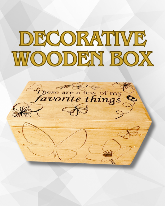 Personalized Keepsake Box – "These Are a Few of My Favorite Things"