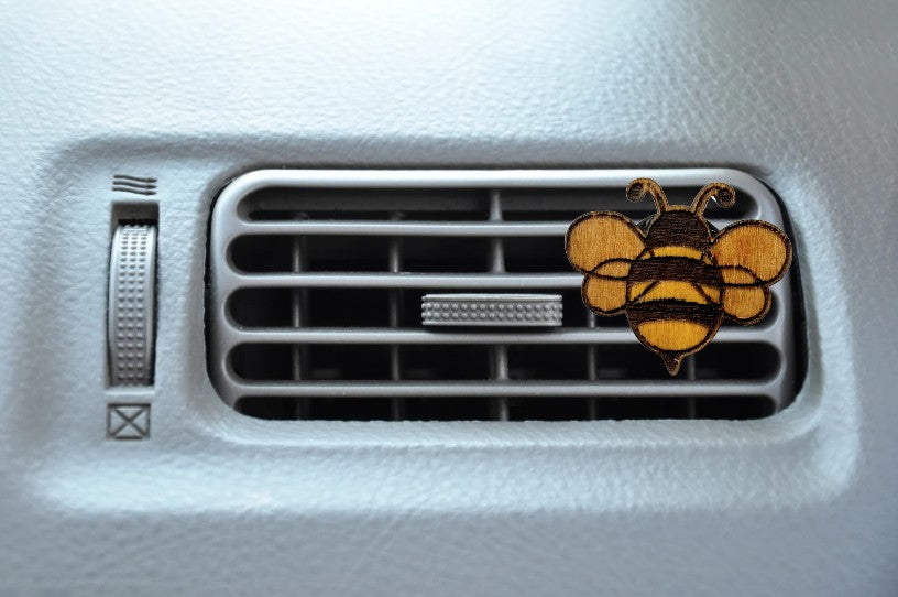 Bee Wood Essential Oil Air Vent Diffuser
