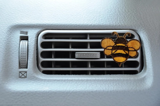 Bee Wood Essential Oil Air Vent Diffuser