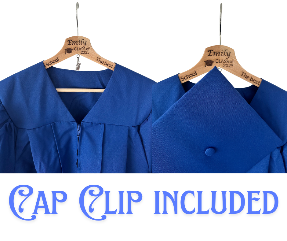 Personalized Graduation Hanger with Cap Clip