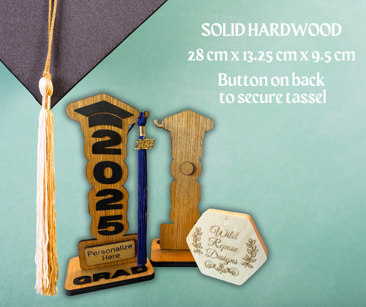 Personalized Graduation Tassel Display Stand
