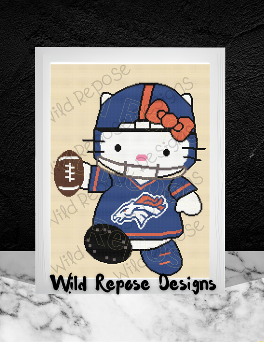 Hello Kitty Bronco Crochet Pattern 180 x 234