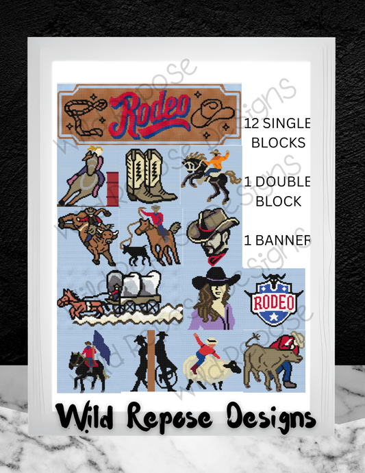 RODEO BUNDLE - SC Blocks 70x70 Banner 210x70