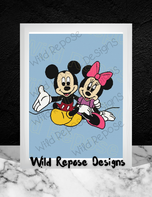 Mouse Couple Crochet Pattern 280 x 360