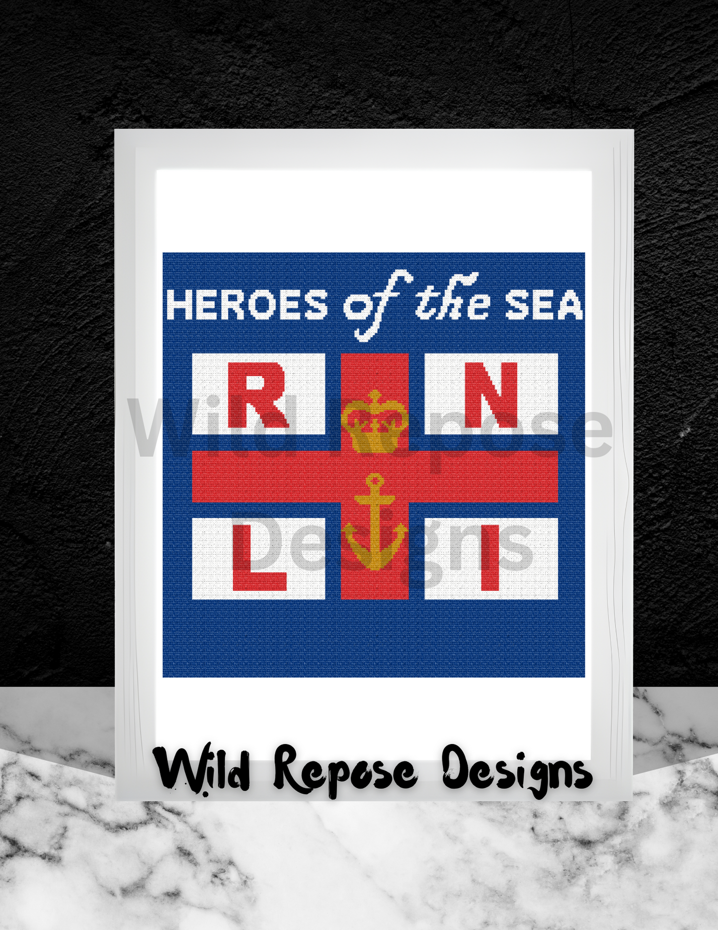 Heroes of the Sea - RNLI Crochet Pattern 190x190