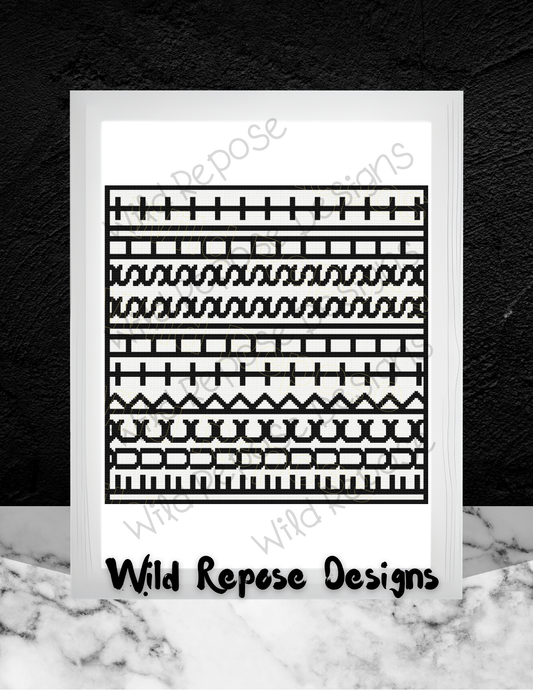 Fuck This Shit Crochet Pattern 182 x 180