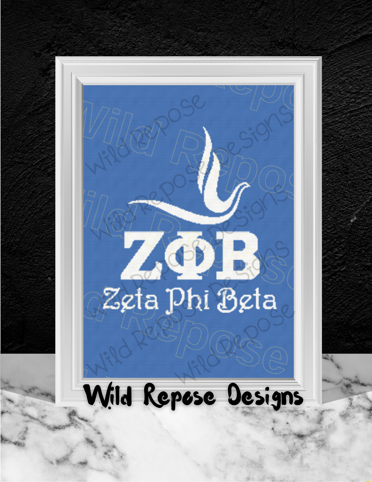 Zeta Phi Beta Crochet Pattern 250 x 340