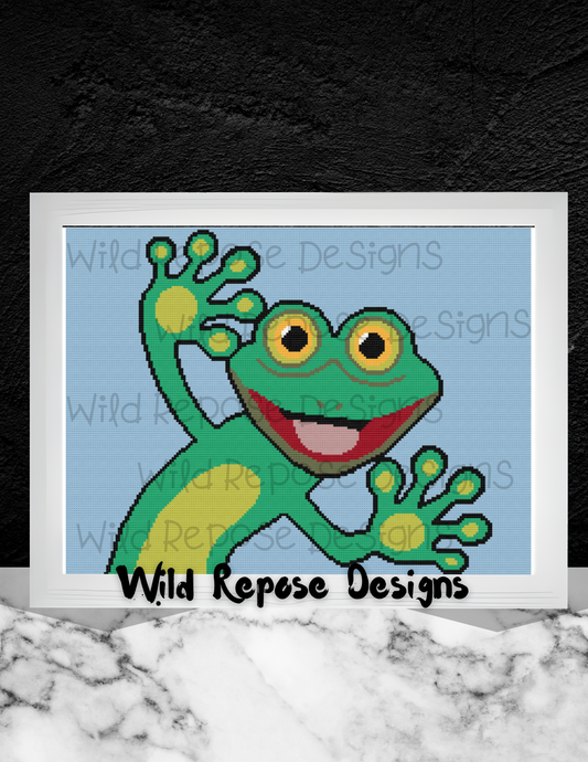 Whimsical Tree Frog Crochet Pattern 200 X 150