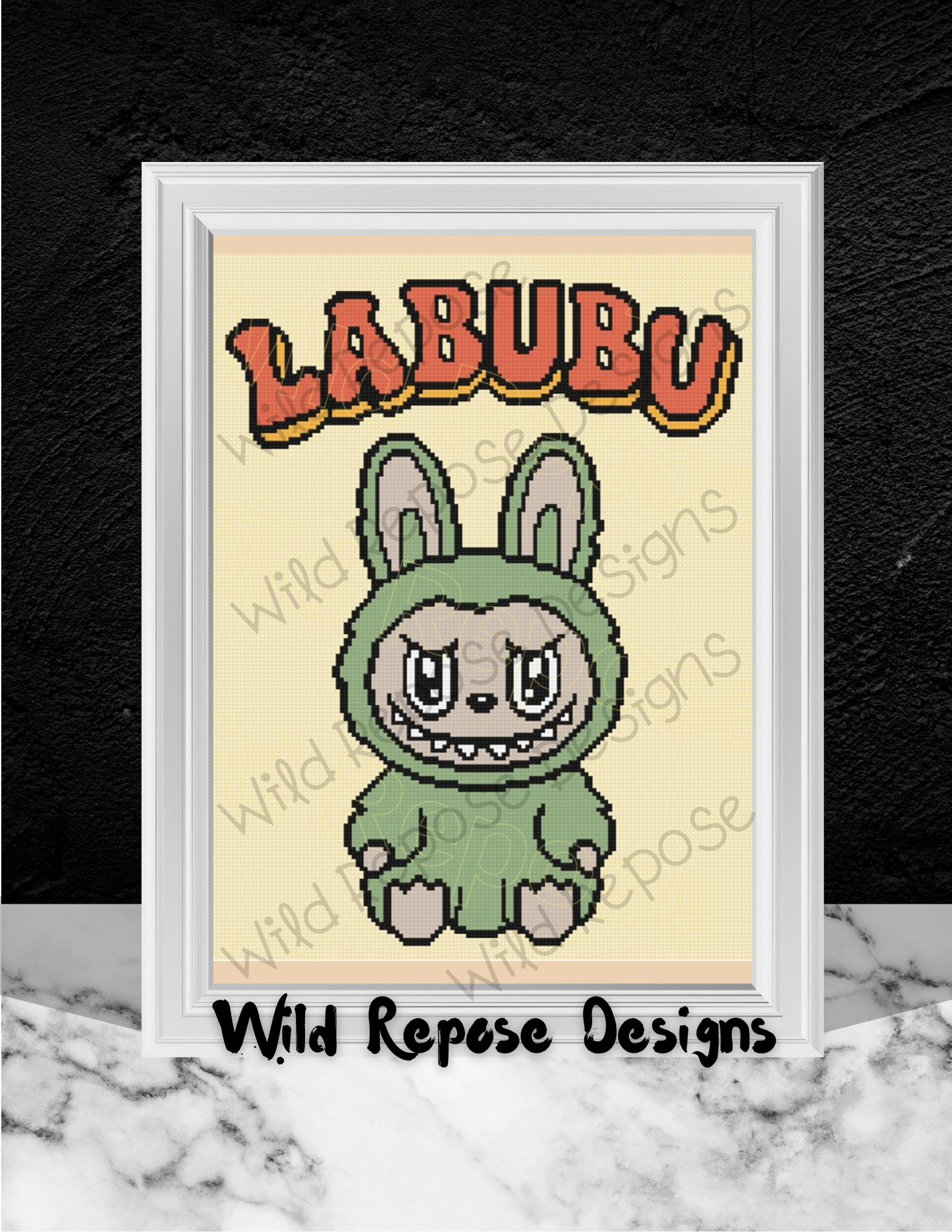 Labubu Crochet Pattern 160 X 180