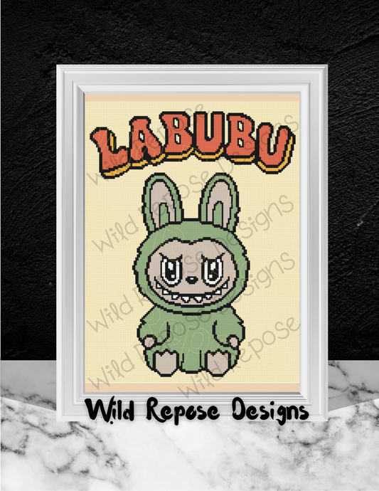Labubu Crochet Pattern 160 X 180