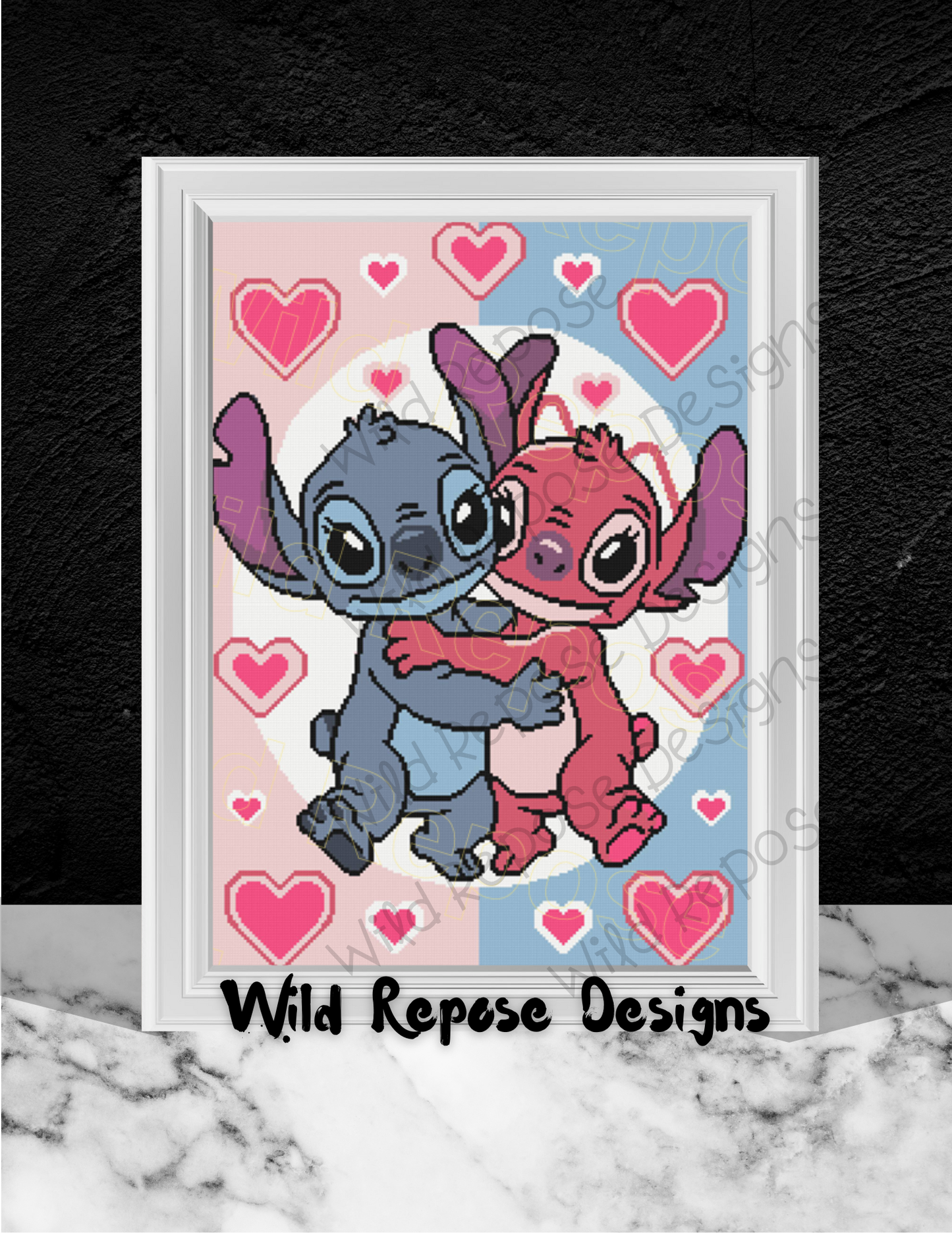 Stitch and Angel Crochet Pattern 200 x 280