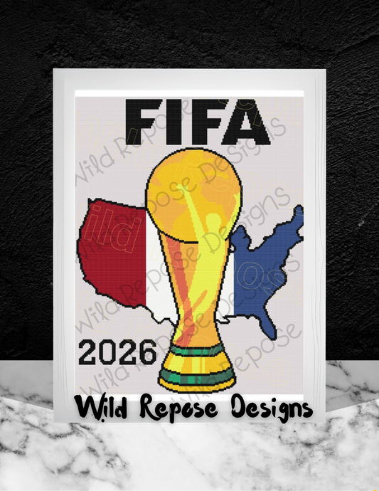 FIFA 2026 Crochet Pattern 190 x 235