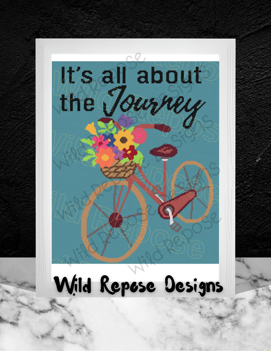 Journey Bike Crochet Pattern 190 x 220