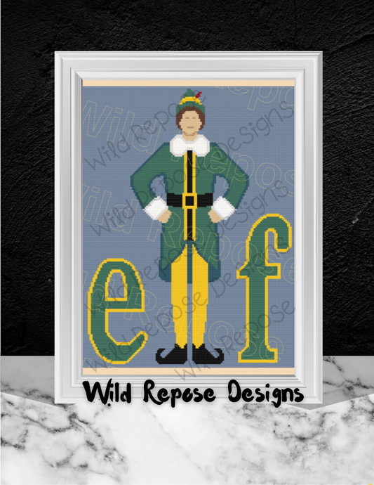 Buddy the Elf Crochet Pattern 170 x 180