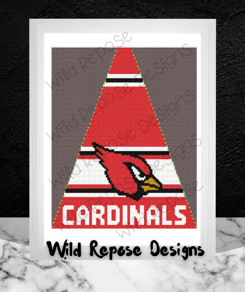 Arizona Cardinals NFL Tree Skirt Panel 104 x 130