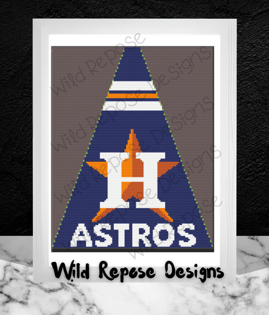 Houston Astros MLB Tree Skirt Panel 104 x 130