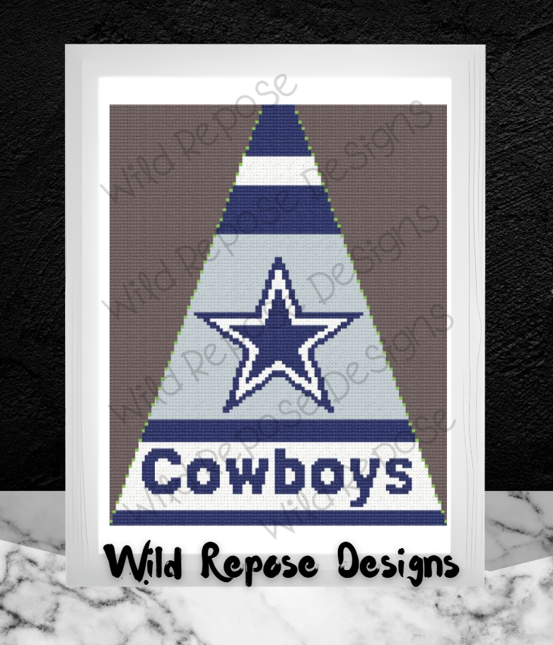 Dallas Cowboys NFL Tree Skirt Panel 104 x 130