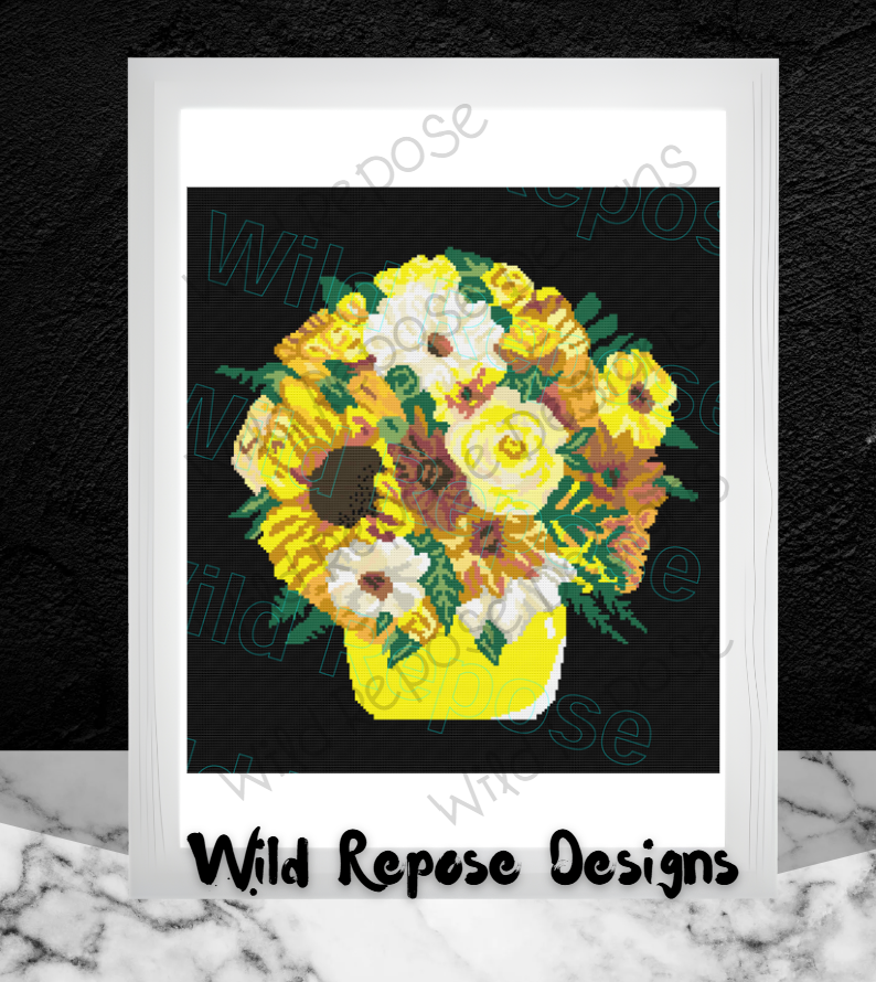 YELLOW FLOWERS BOUQUET 200 x 220