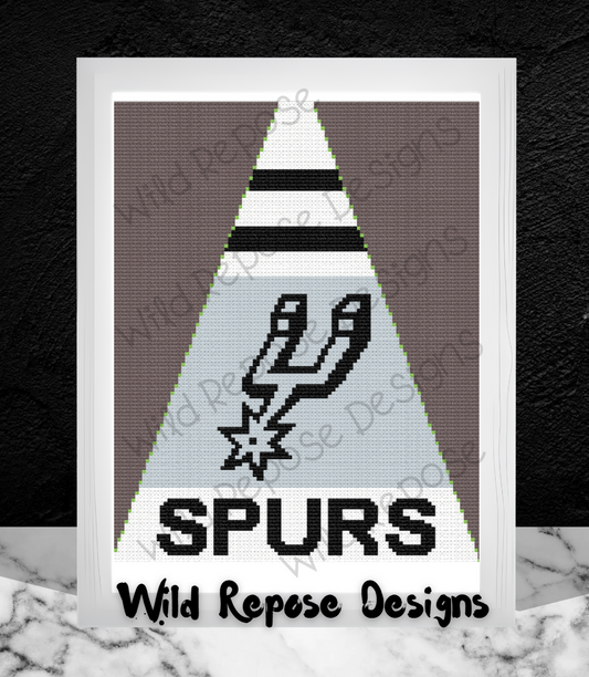 San Antonio Spurs NBA Tree Skirt Panel 104 x 130